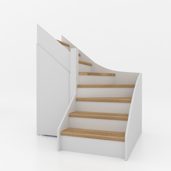 Trapkast Draai Onder 50-100cm