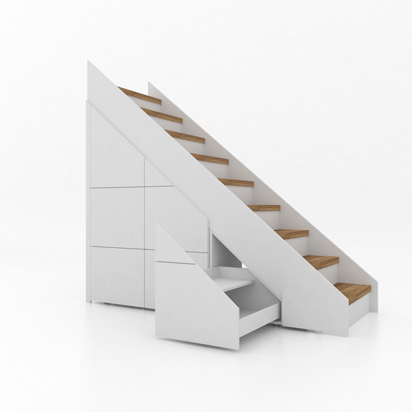 Trapkast Recht met 6 Lade 150–200cm