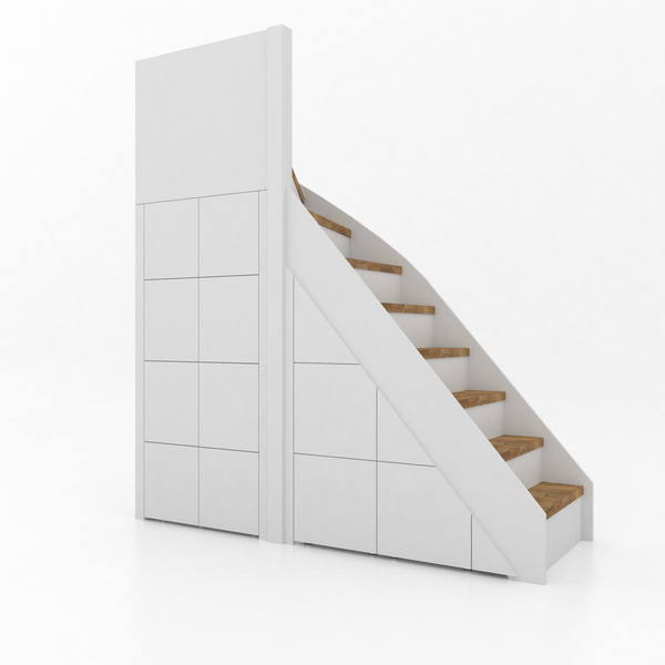 Trapkast Draai boven met 11 Lade 100-150cm Large