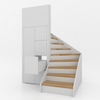 Trapkast Rond met 4 Lade 50-100cm