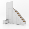 Trapkast Draai boven met 11 Lade 100-150cm Large