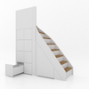 Trapkast Draai boven met 9 Lade 50-100cm Large