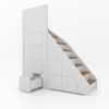 Trapkast Draai boven met 7 Lade 100-150cm Large