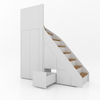 Trapkast Draai boven met 3 Lade 100-150cm Large