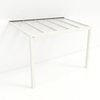 Kastrex Carport Aluminium - Luxe Buitenruimte met Glazen Dak - Gratis Montage - Wit