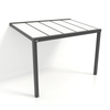 Kastrex Carport Aluminium – Luxe Buitenleven – Gratis Montage - Antraciet