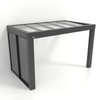 Kastrex Premium Tuinkamer Aluminium - Luxe Buitenruimte met Privacy Glas - Gratis Montage – Antraciet