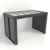 Kastrex Premium Tuinkamer Aluminium - Luxe Buitenruimte met Privacy Glas - Gratis Montage – Antraciet