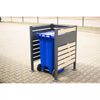 Kastrex Container Conversion Cabinet - For 1 Bin - Weatherproof &amp; Maintenance-free - Coated Steel