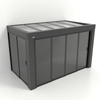 Kastrex Premium Tuinkamer Aluminium - Luxe Buitenruimte met Privacy Glas - Gratis Montage – Antraciet