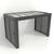 Kastrex Premium Tuinkamer Aluminium - Luxe Buitenruimte met Privacy Glas - Gratis Montage – Antraciet