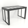 Kastrex Premium Tuinkamer Aluminium - Luxe Buitenruimte met Glazen Dak - Gratis Montage – Antraciet