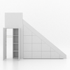 Trapkast Draai boven met 10 Lade 250-320cm