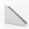 Trapkast Recht met 6 Lade 200-250cm