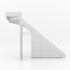 Trapkast Draai boven met 6 Lade 200-250cm