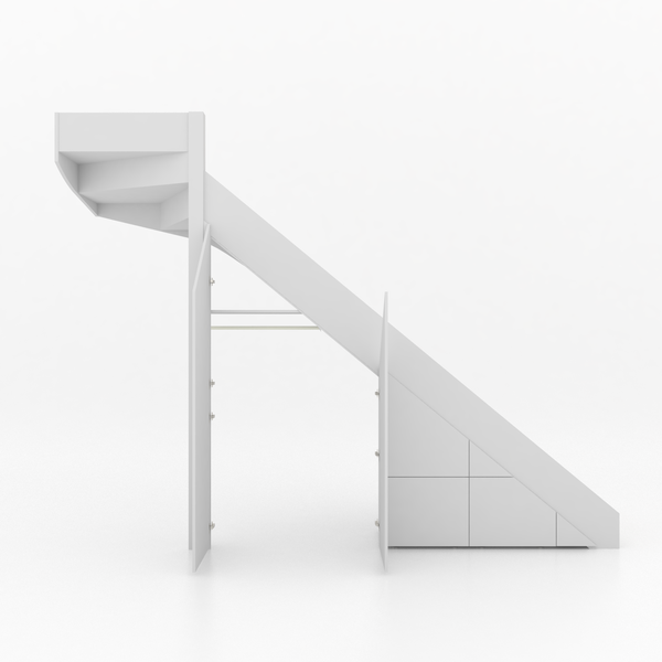 Trapkast Draai boven met 3 Lade 200-250cm