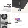 Dryer on washing machine cabinet 1 piece - 67x205x67cm - Anthracite