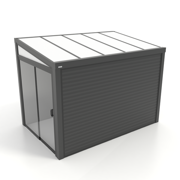 Kastrex Terrasoverkapping Aluminium – Luxe Buitenleven– Gratis Montage - Antraciet