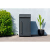 Armoire de conversion pour conteneur Kastrex - Pour 1 bac - Résistante aux intempéries et sans entretien - Acier revêtu