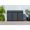 Armoire de conversion pour conteneurs Kastrex - Pour 2 poubelles à roulettes - Résistante aux intempéries et sans entretien - Acier revêtu