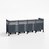 Kastrex Container Conversion Cabinet - For 1 Bin - Weatherproof &amp; Maintenance-free - Coated Steel
