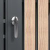 Kastrex Container Conversion Cabinet - For 4 Wheelie Bins - Weatherproof &amp; Maintenance-Free - Coated Steel