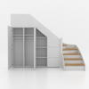 Trapkast Draai Onder met 3 Lade 200-250cm