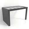 Kastrex Premium Veranda Aluminium - Luxe Buitenruimte met Glazen Dak - Gratis Montage – Antraciet