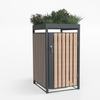 Armoire de conversion pour conteneur Kastrex - Pour 1 bac - Résistante aux intempéries et sans entretien - Acier revêtu