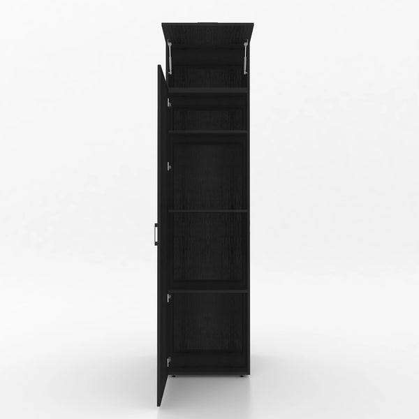 Wasmachinekast 1 delig - 45x240x67cm – Zwart Eiken