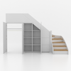 Trapkast Draai Onder met 3 Lade 250-320cm