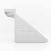 Trapkast Draai boven met 10 Lade 200-250cm