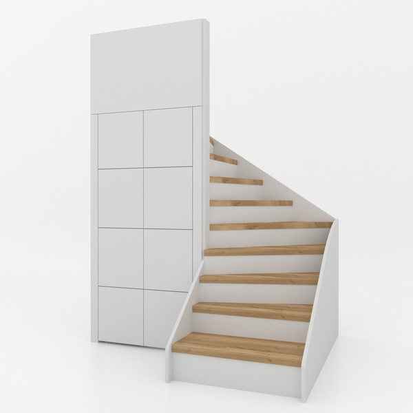 Trapkast Rond met 8 Lade 50-100cm