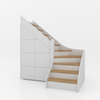 Trapkast Draai Onder met 7 Lade 100-150cm