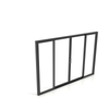 Porte coulissante en aluminium Kastrex - La finition parfaite pour votre véranda ou votre abri de jardin - Installation gratuite - Anthracite