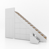 Trapkast Draai boven met 10 Lade 250-320cm