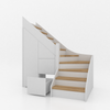Trapkast Draai Onder met 3 Lade 100-150cm