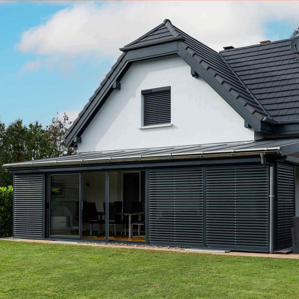 Kastrex Solar Rolluik met Kantelbare Lamelen voor Perfecte Jaloeziestand